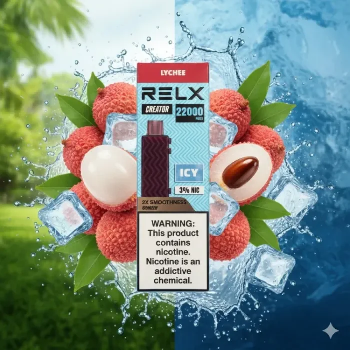 悅刻積木RELX Creator 22000口拋棄式電子煙 | 智能顯示熒幕| 積木外觀 可調功率